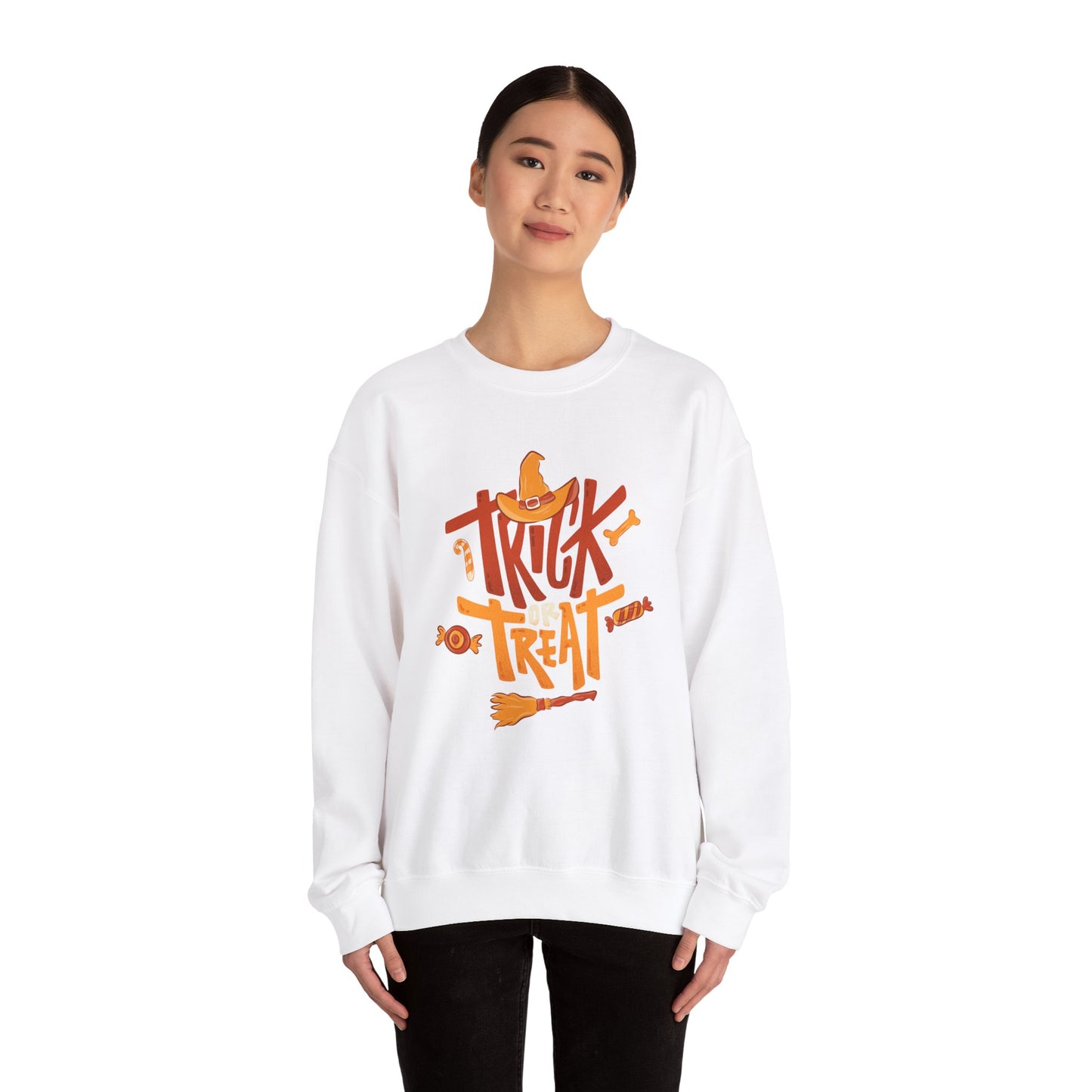 Trick or Treat - Unisex Heavy Blend™ Crewneck Sweatshirt