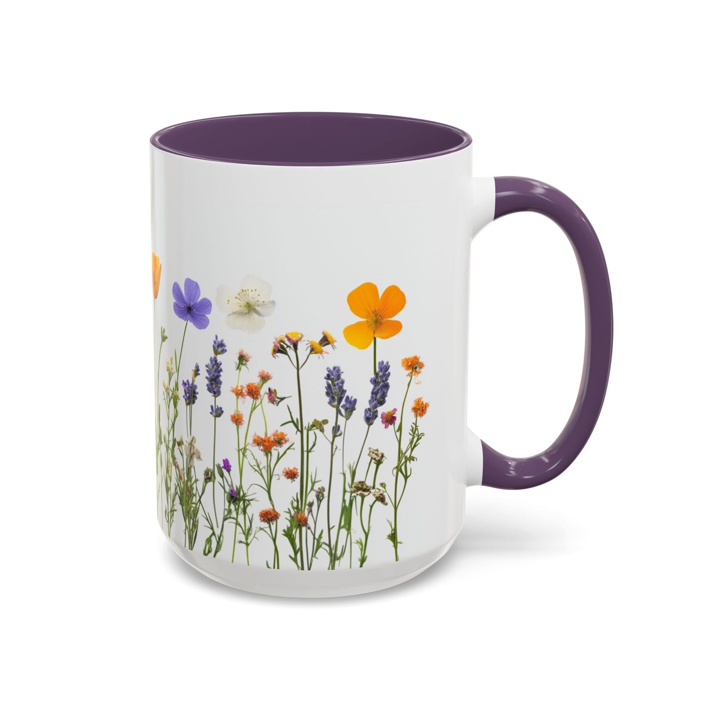 Wild Flowers - Accent Coffee Mug (11, 15oz) - 10401