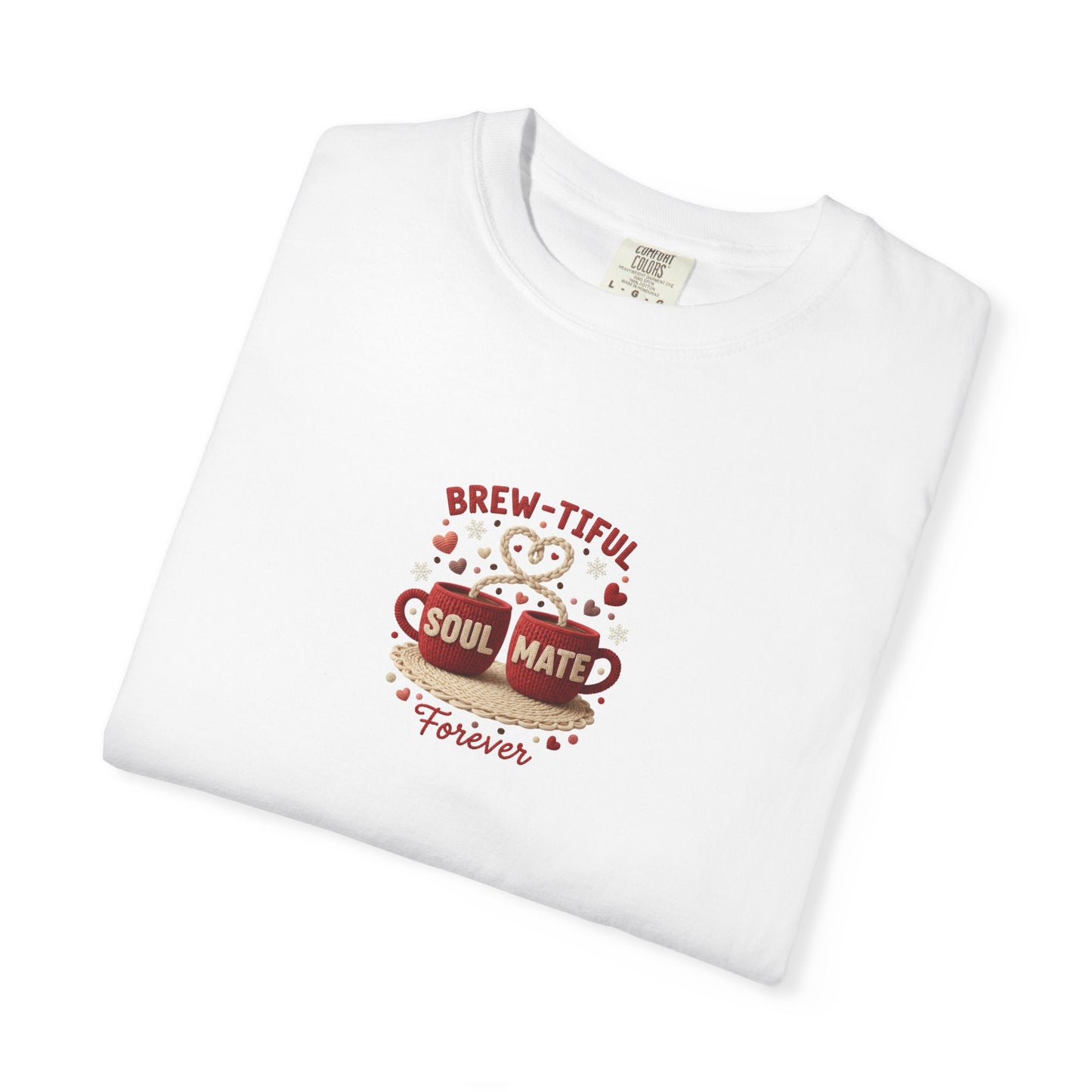 Brew-tiful Soul Mate Coffee Graphic T-Shirt - 14747