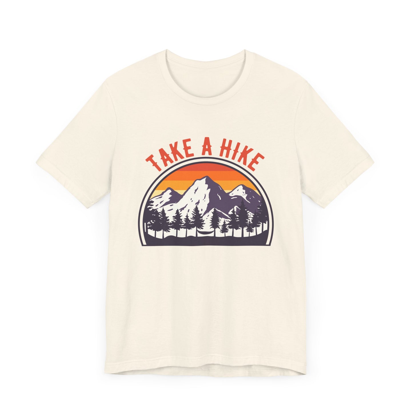 Camping: Take A Hike - Unisex Jersey Short Sleeve Tee