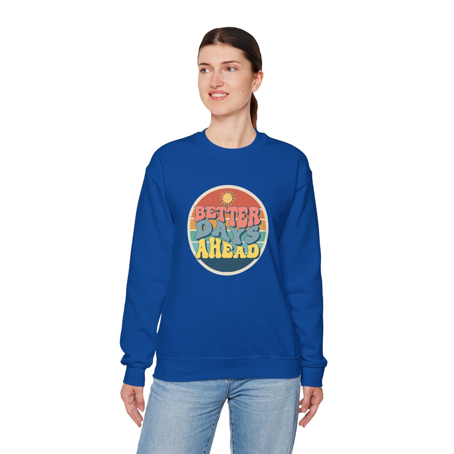 Better Day Ahead - Unisex Heavy Blend™ Crewneck Sweatshirt - 11660