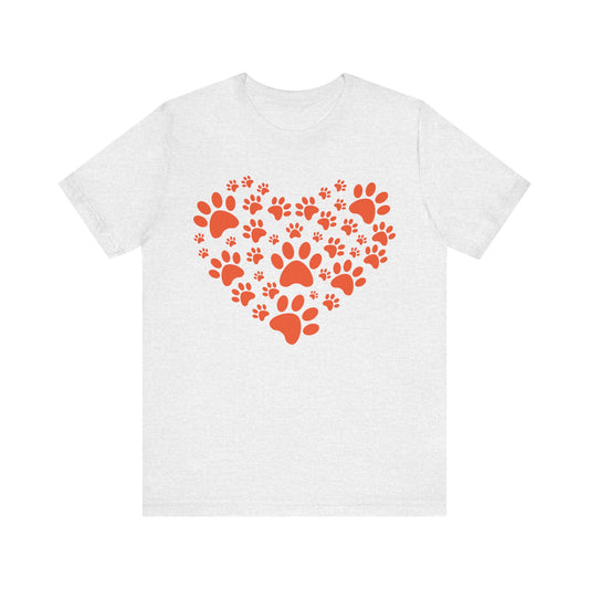 Little Paws, Big Love - Unisex Jersey Short Sleeve Tee