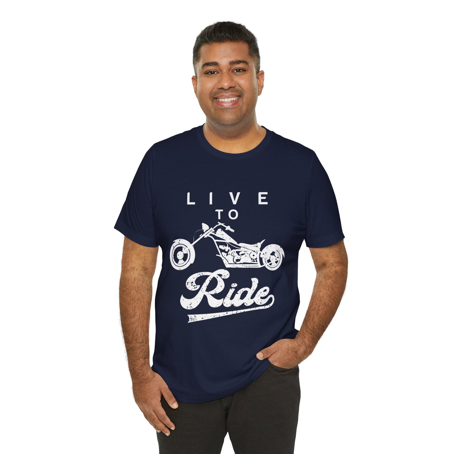 Live To Ride - Unisex Jersey Short Sleeve Tee - 13210