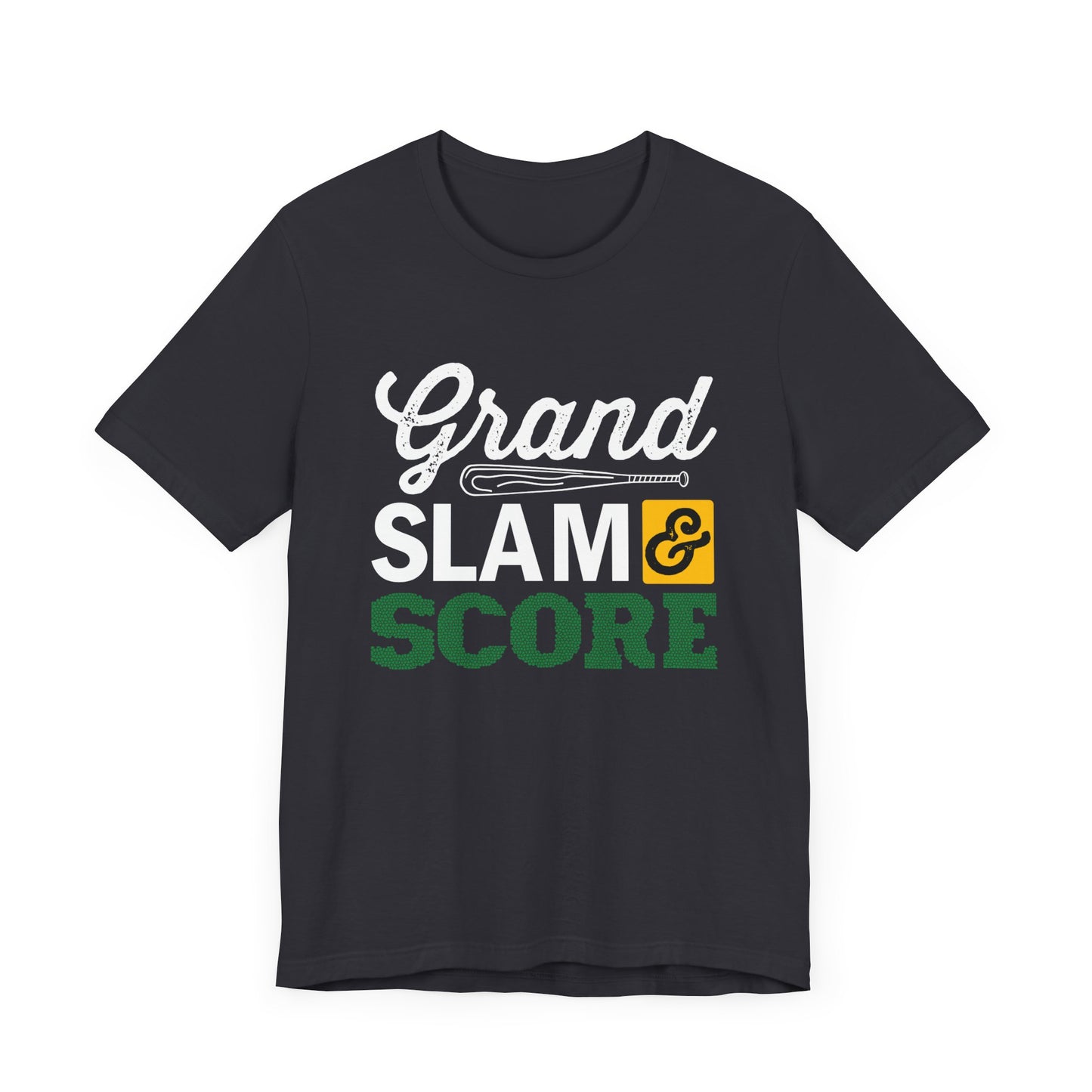 Baseball: Grand Slam & Score - Unisex Jersey Short Sleeve Tee