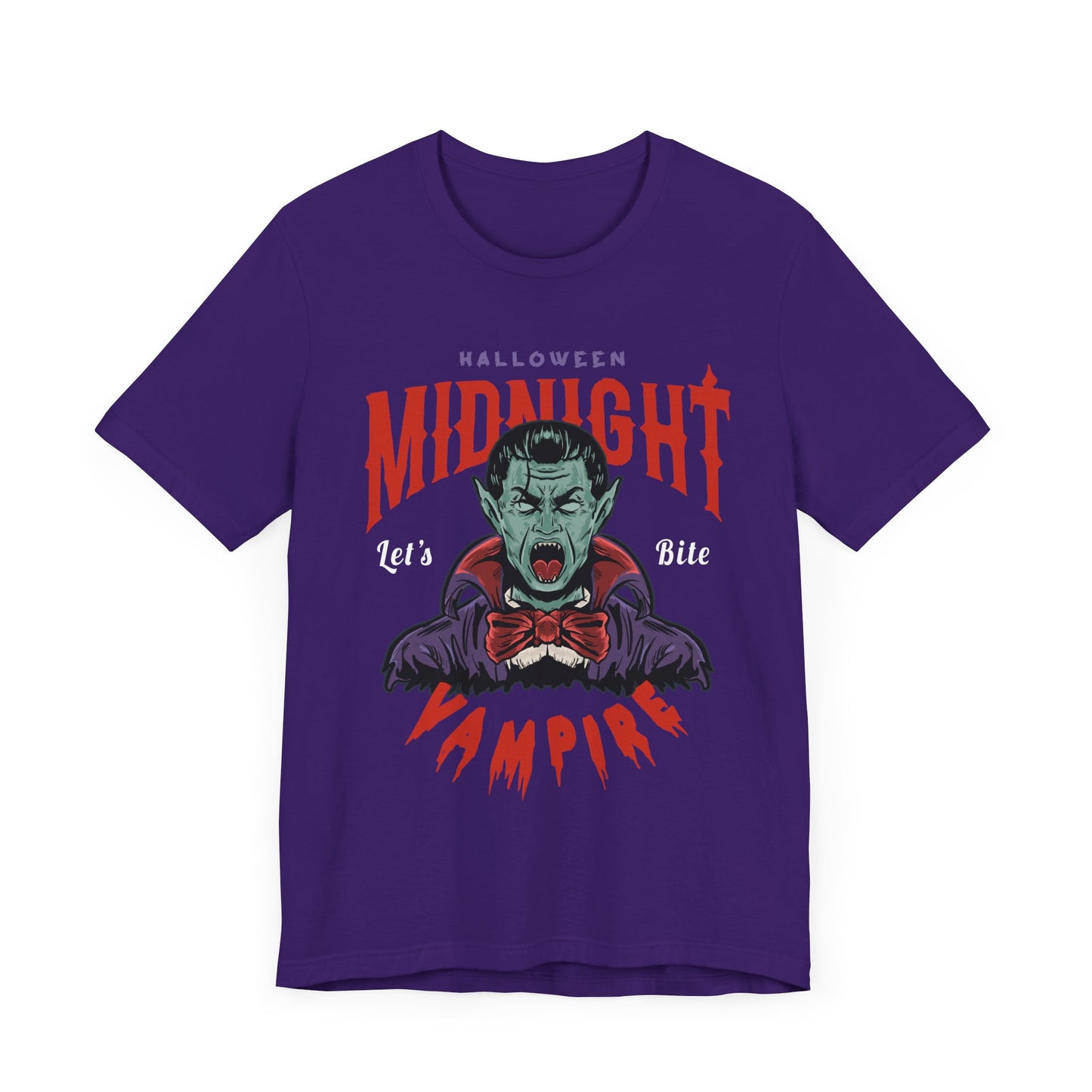 Halloween Midnight, Let's Bite Vampire - Unisex Jersey Short Sleeve Tee - 12937