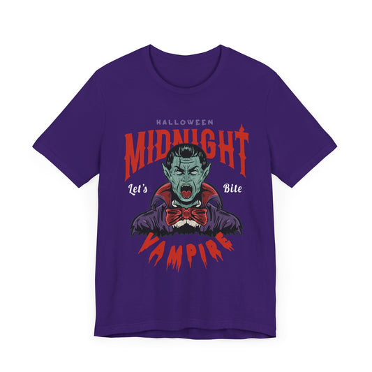 Halloween Midnight, Let's Bite Vampire - Unisex Jersey Short Sleeve Tee - 12937