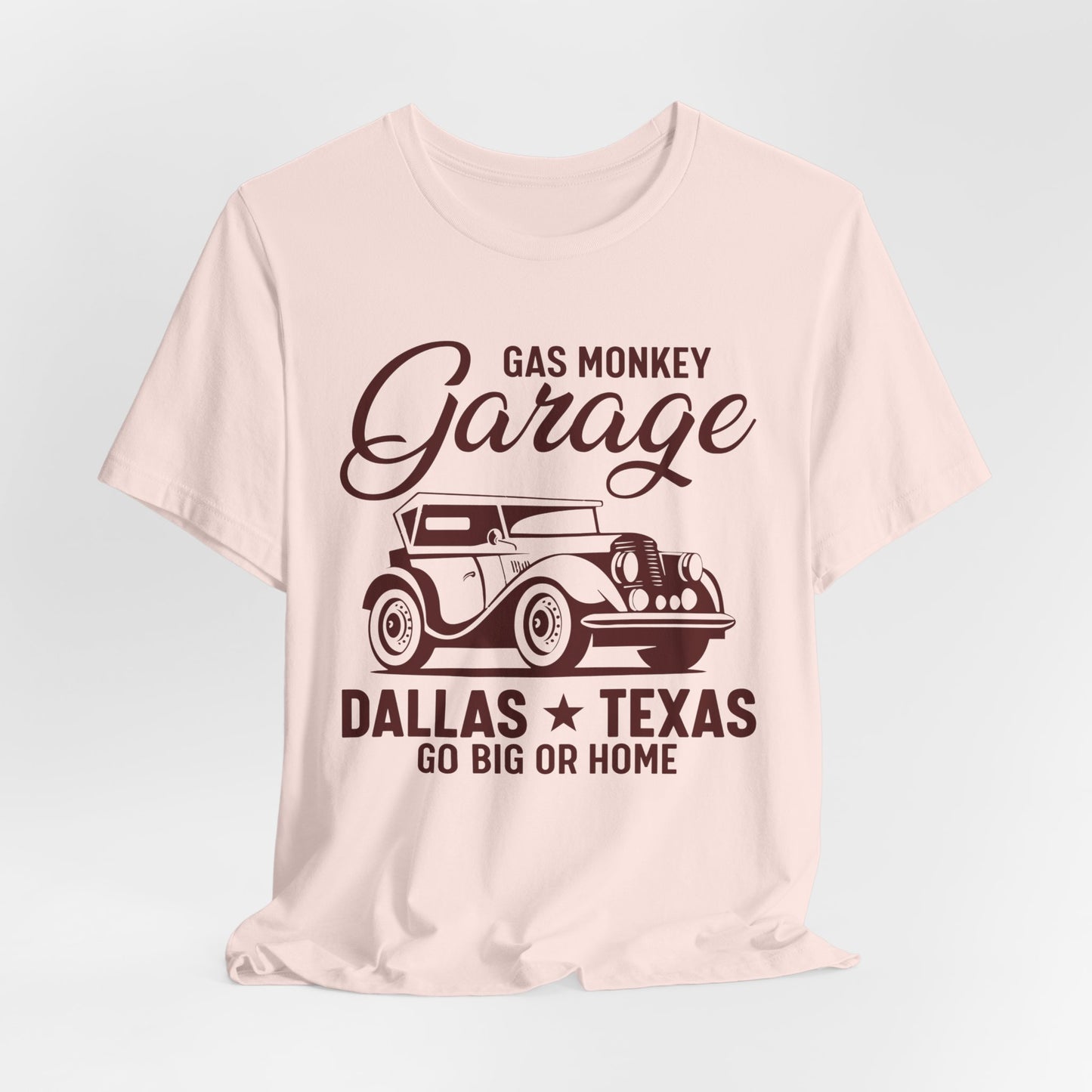 Gas Monkey Garage, Go Big or Home - Unisex Jersey Short Sleeve Tee - 13034