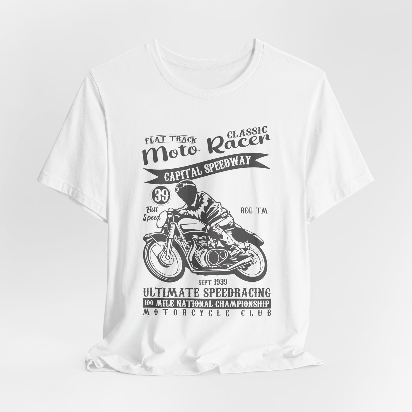 Classic Motor Racer - Unisex Jersey Short Sleeve Tee - 13296