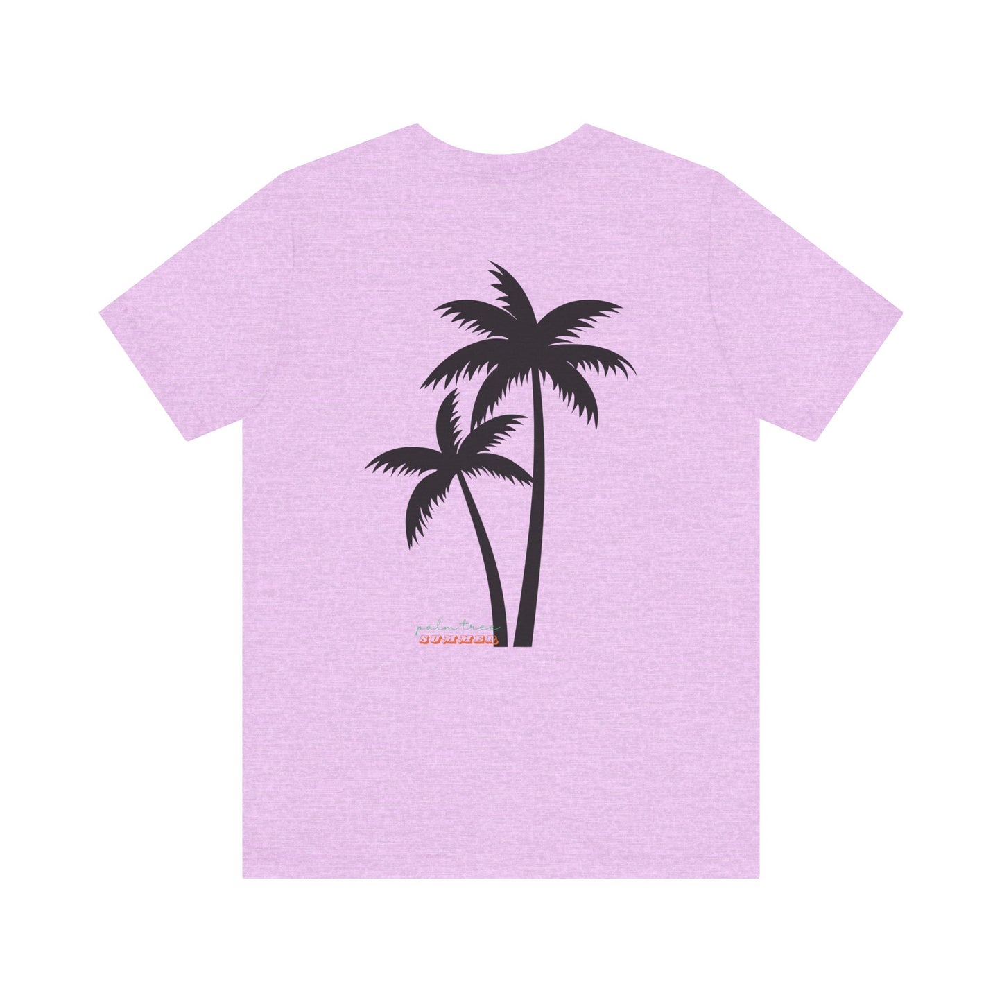 Summer, Palm Tree - Unisex Jersey Short Sleeve Tee - 13317
