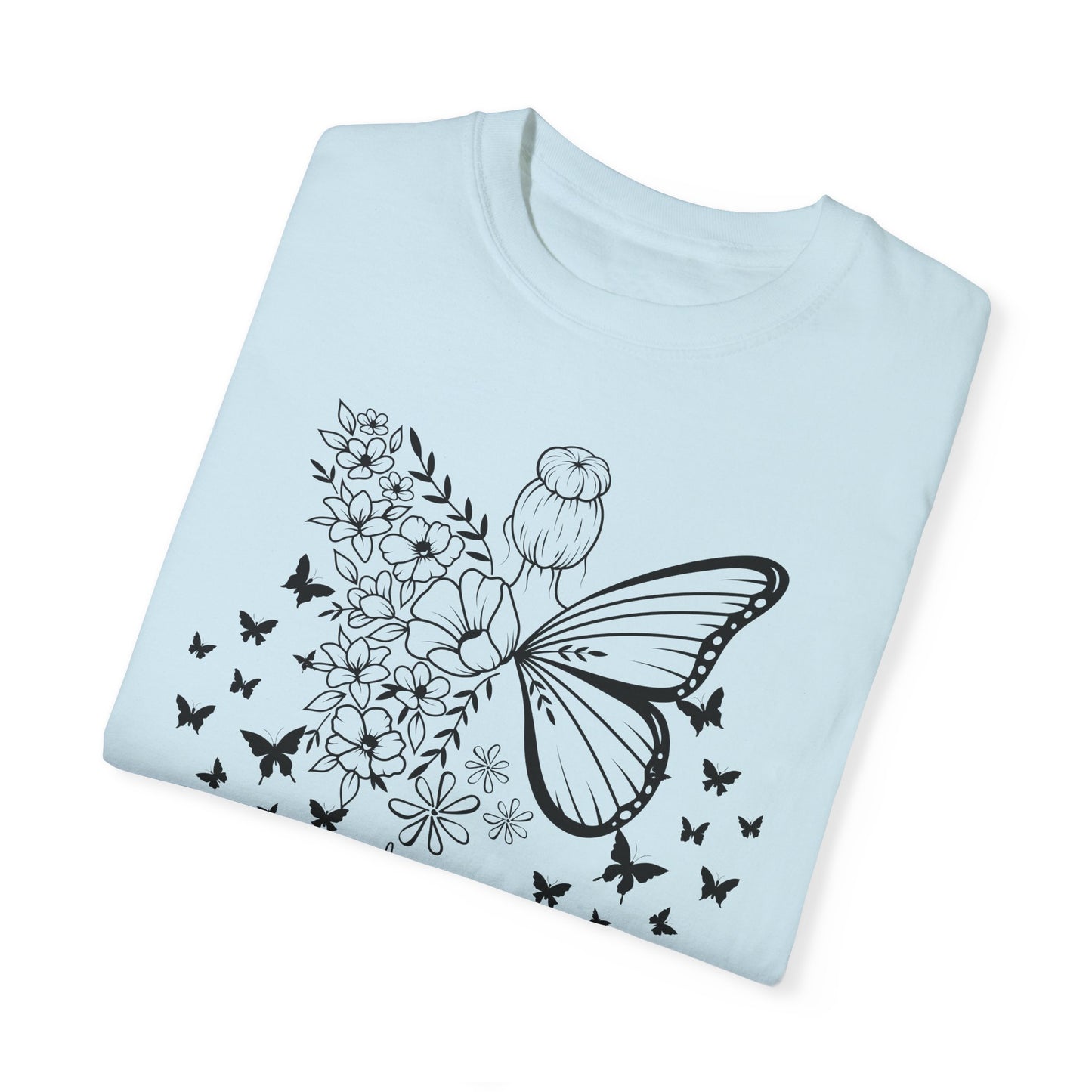 Butterfly, Embrace the Beauty of Nature - Unisex Garment-Dyed T-shirt - 10330