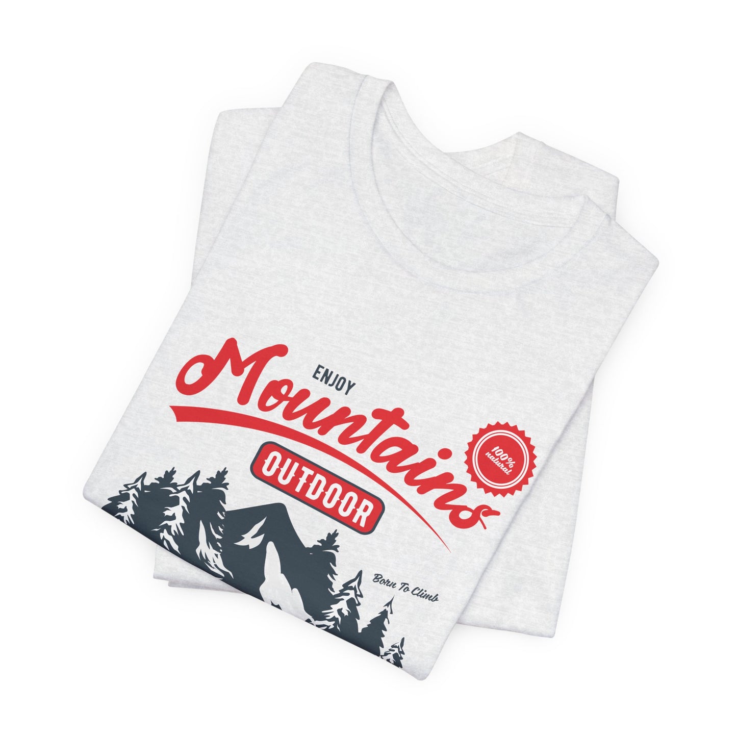 Enjoy Mountains, Outdoor Explorer - Unisex Jersey Short Sleeve Tee - 12592