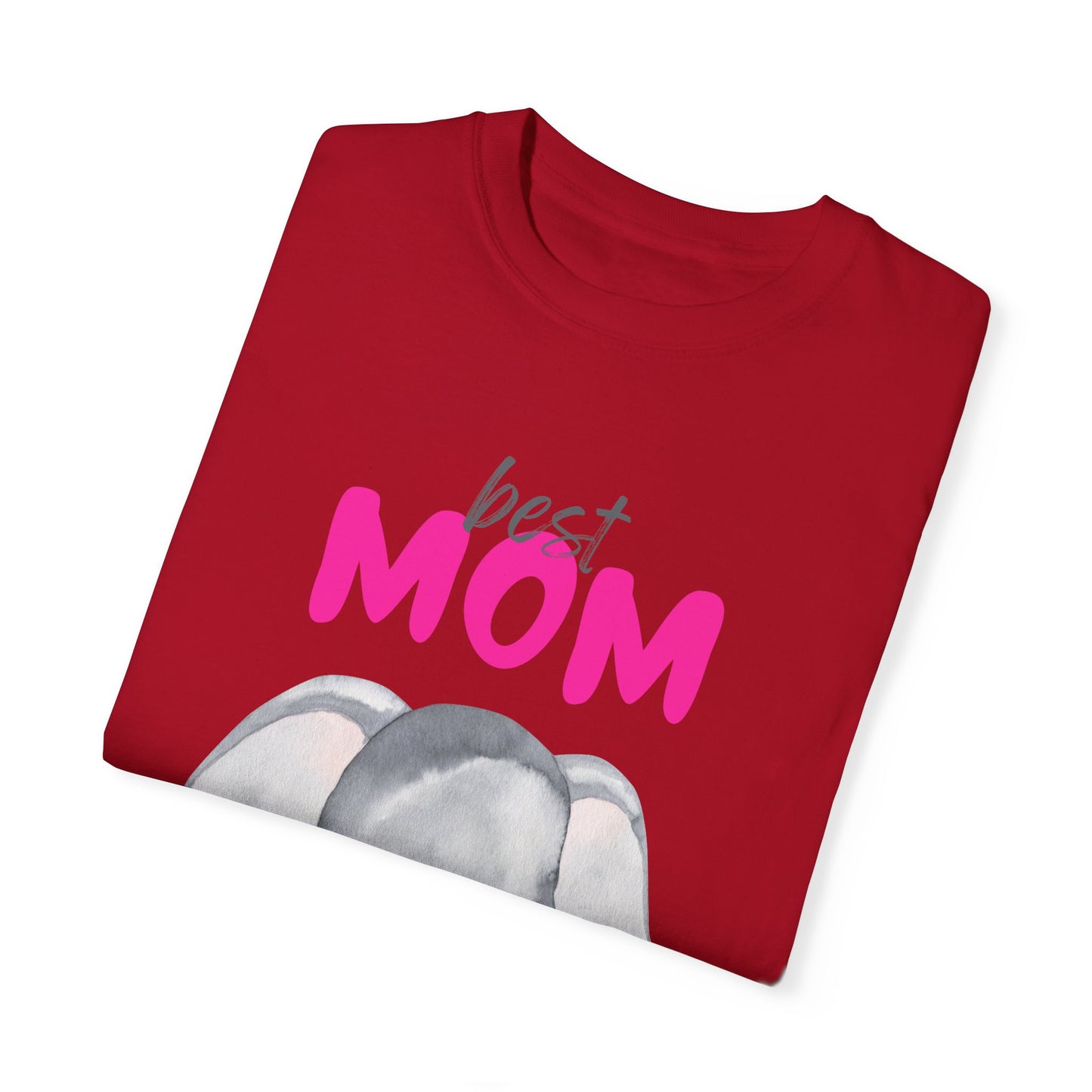Best Mom Elephant Graphic T-Shirt for Mother's Day - 11820