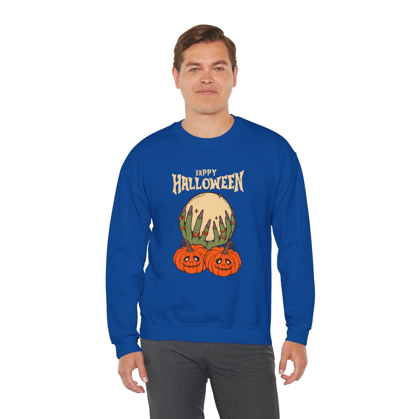 Happy Halloween - Unisex Heavy Blend™ Crewneck Sweatshirt