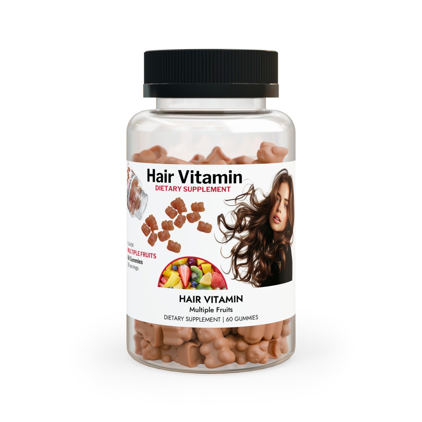 Hair Vitamin Gummies (60 Gummies) - 11613