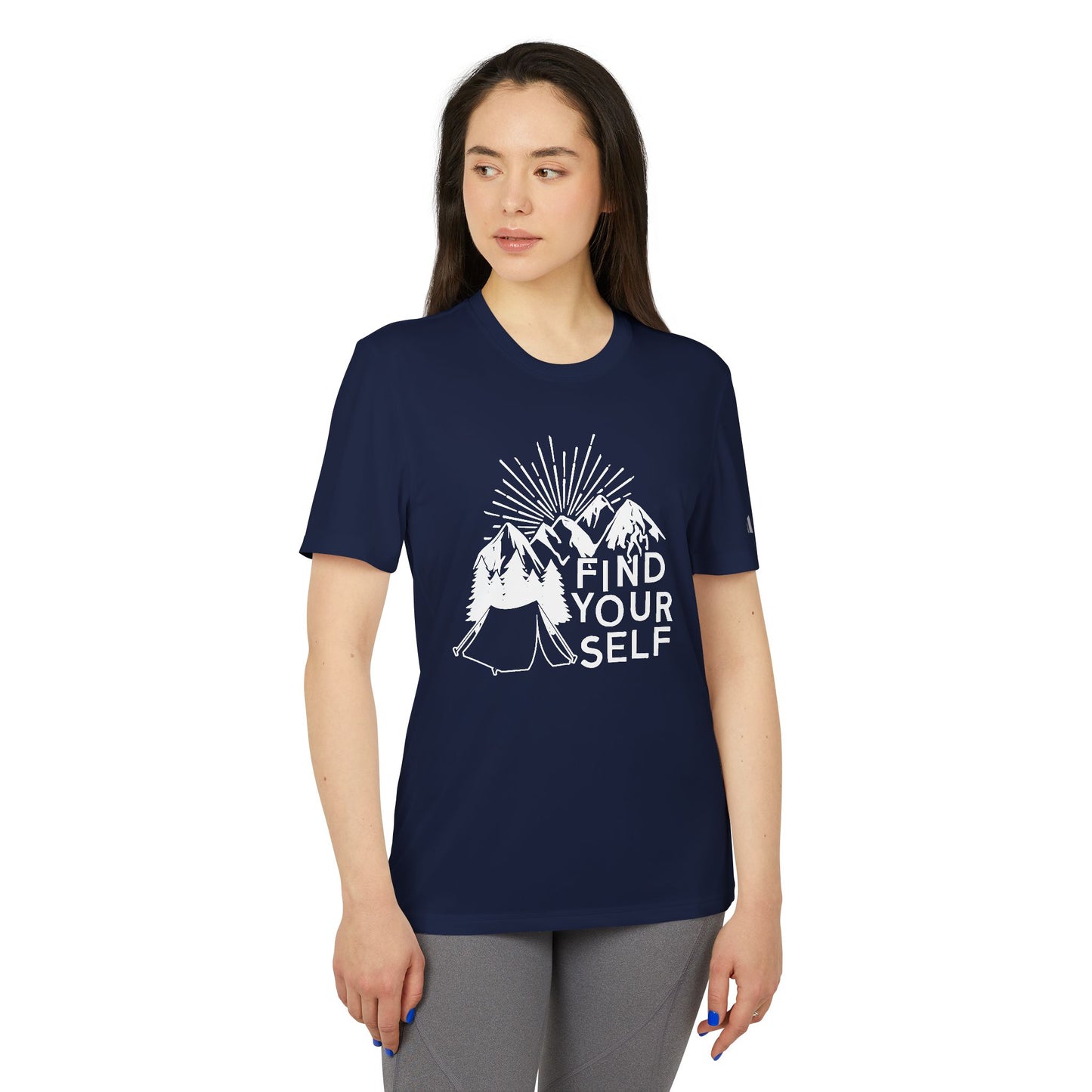 Camping: Find Yourself - Adidas Unisex Sport T-shirt