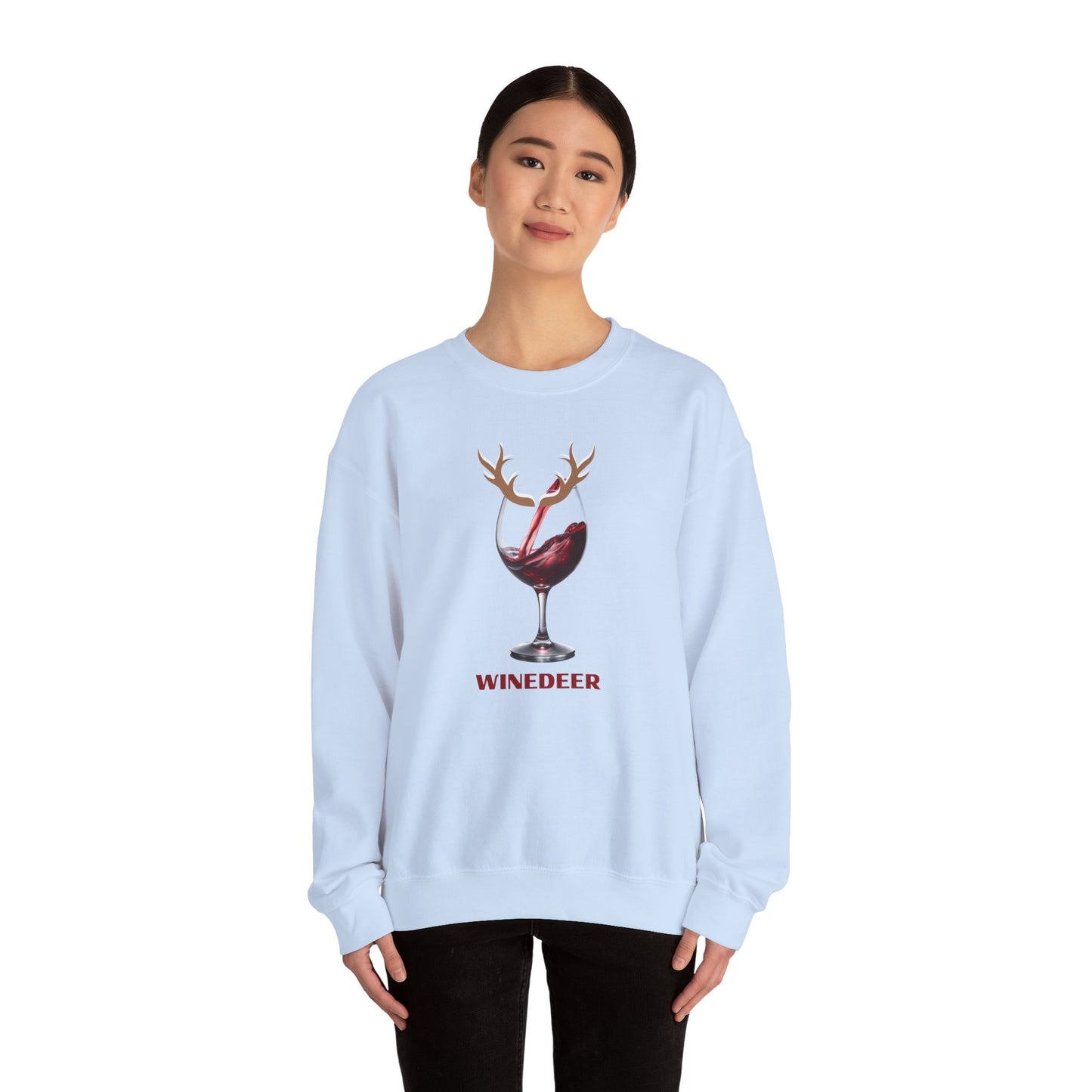 Winedeer - Unisex Heavy Blend™ Crewneck Sweatshirt