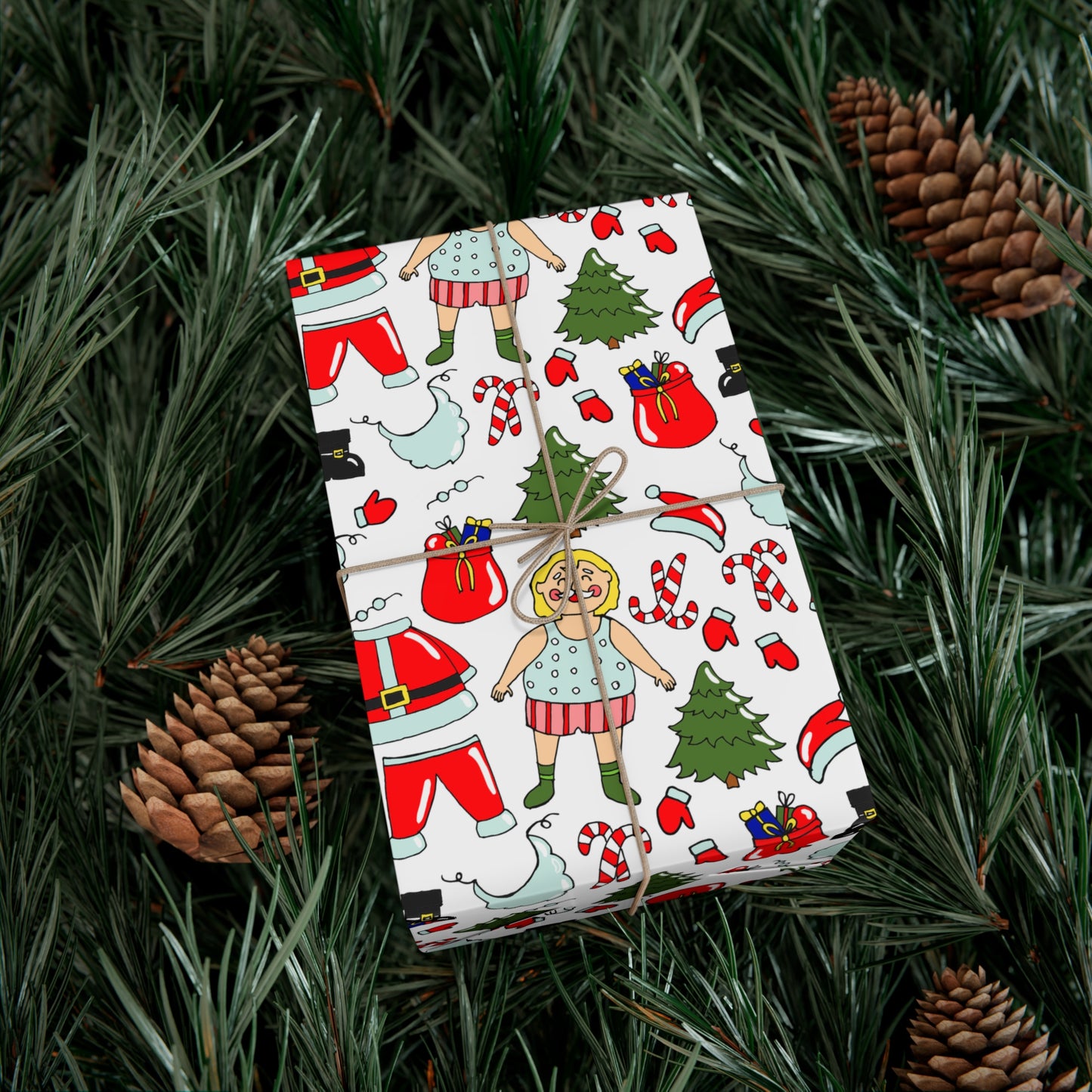 Merry Christmas - Gift Wrap Papers - 10103