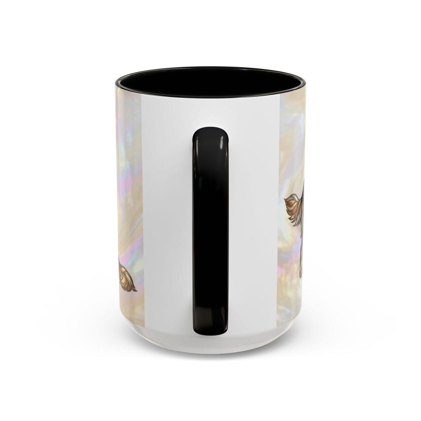 Personalized Golden Retriever Coffee Mug - Stained Glass Design 11/15oz - 14534