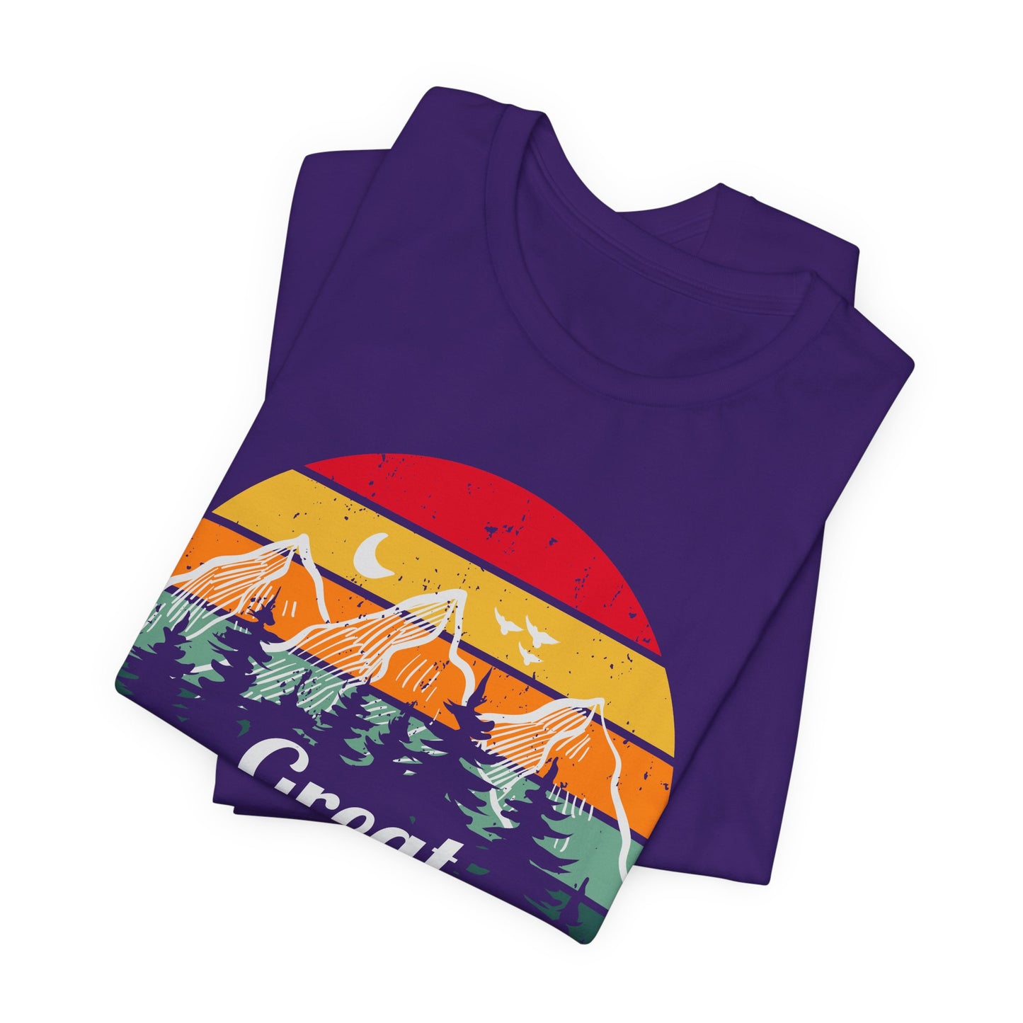 Camping: Great Outdoors - Unisex Jersey Short Sleeve Tee - 12639
