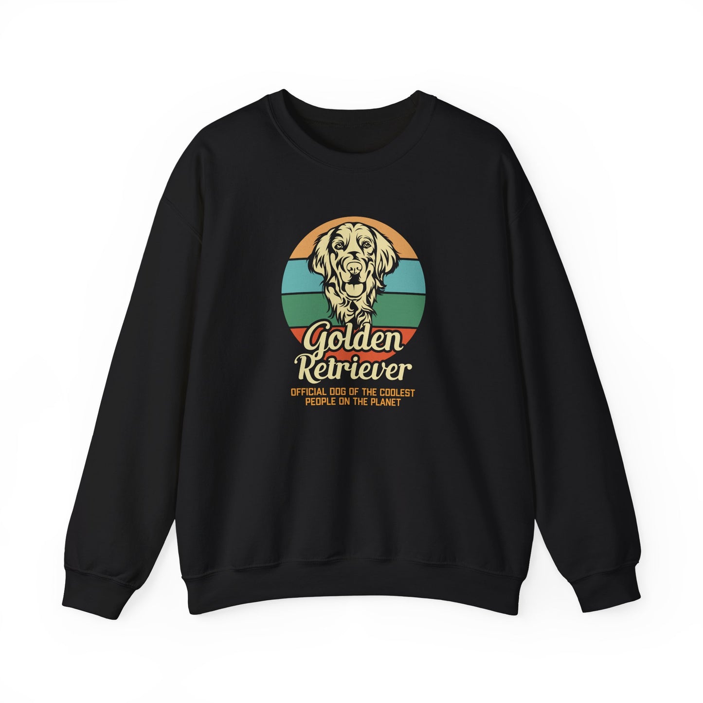 Golden Retriever - Official Dog of the Coolest People on the Planet - Unisex Heavy Blend™ Crewneck Sweatshirt