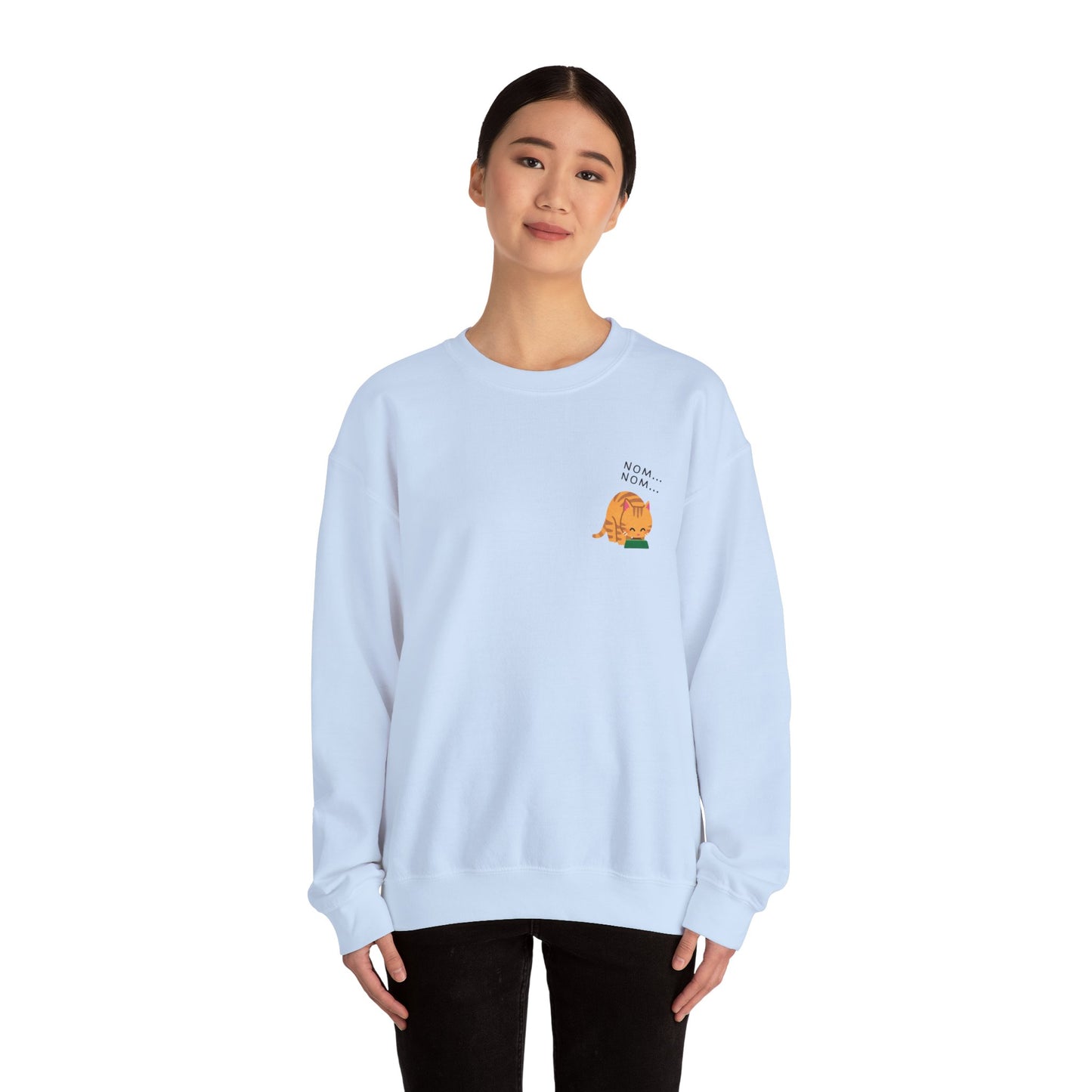 Cat, I Heard Someone Say Tuna - Unisex Heavy Blend™ Crewneck Sweatshirt - 11316