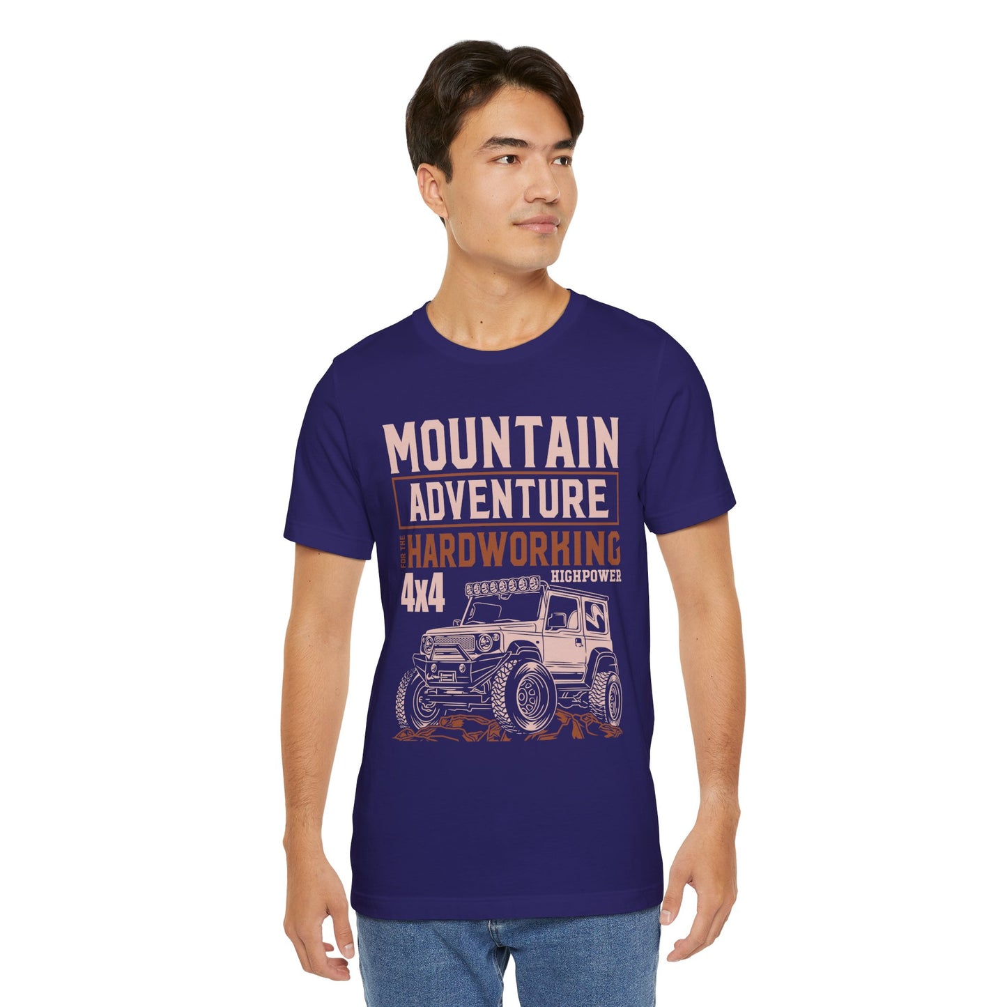 Mountain Adventure, Hardware 4x4 - Unisex Jersey Short Sleeve Tee - 12952