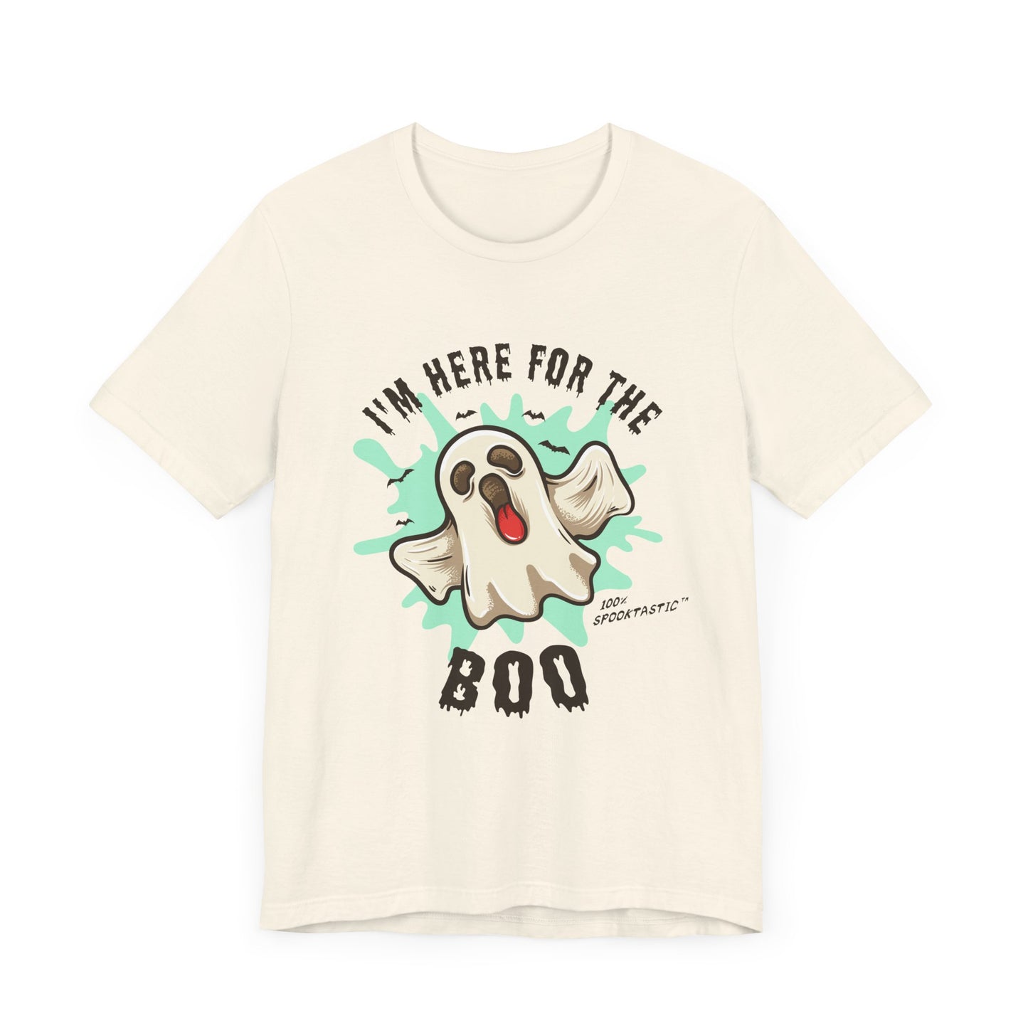Halloween: I'm Here For The Boo - Unisex Jersey Short Sleeve Tee - 12941