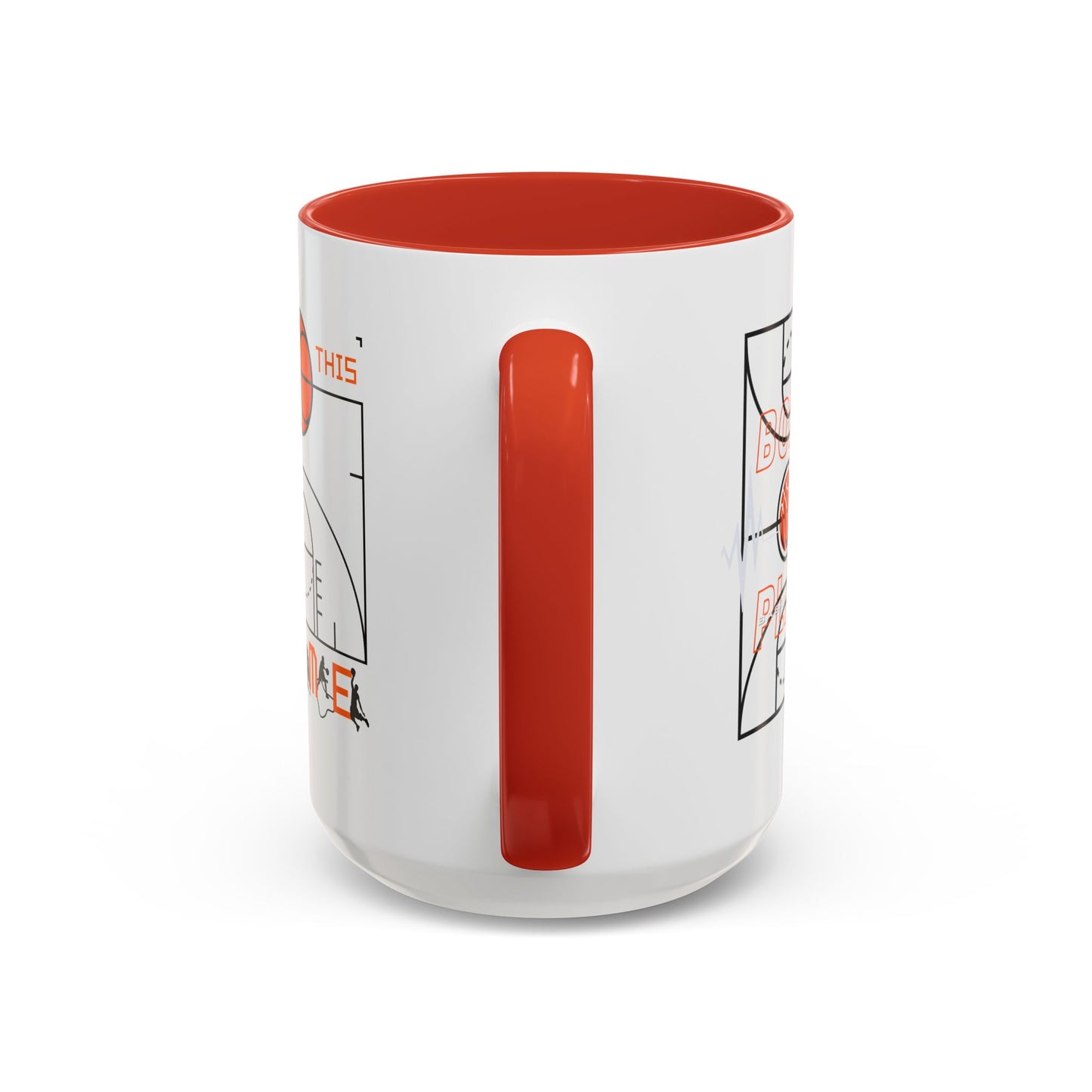 Basketball - Accent Coffee Mug (11, 15oz) - 10715