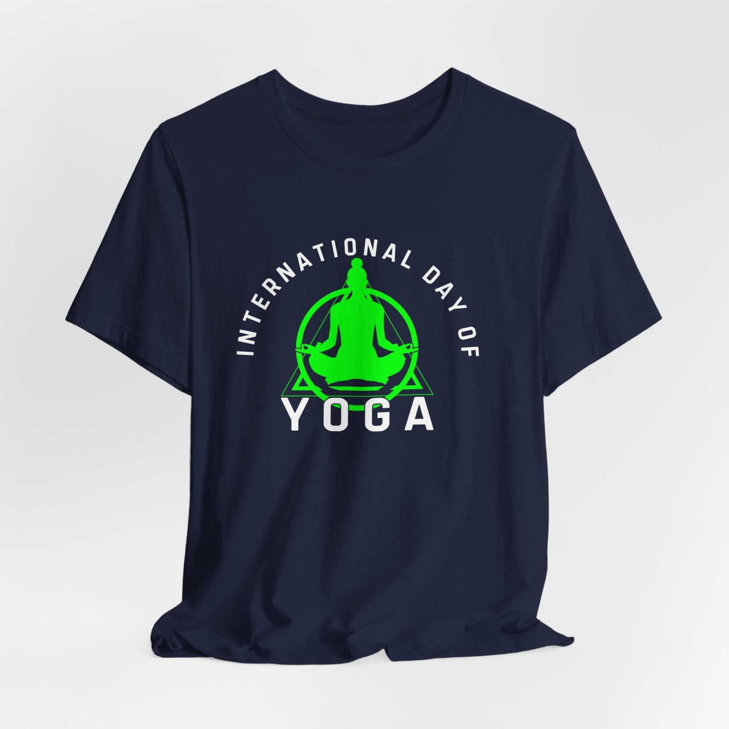 International Day Of Yoga - Unisex Jersey Short Sleeve Tee