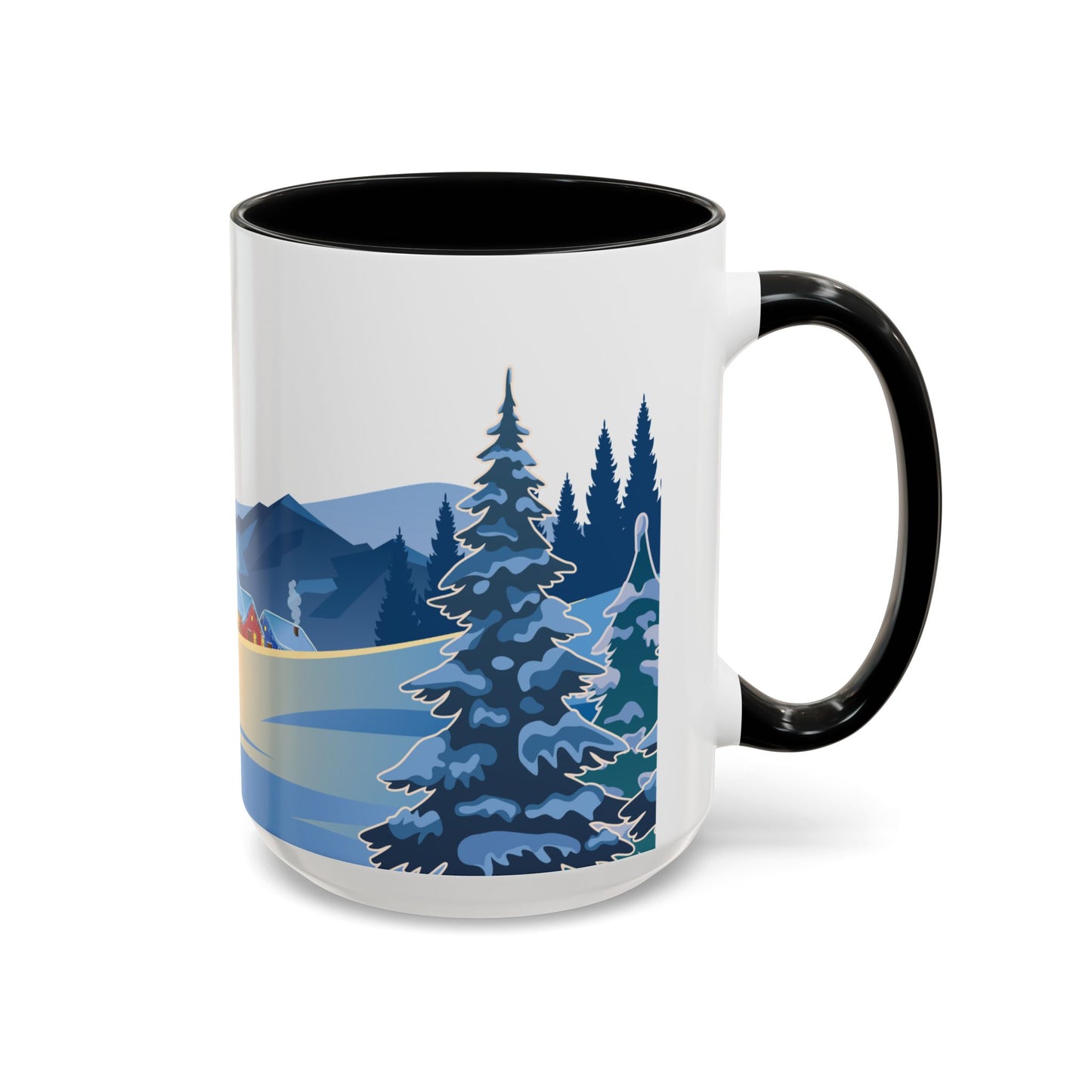 Winter Day - Accent Coffee Mug (11, 15oz) - 10440