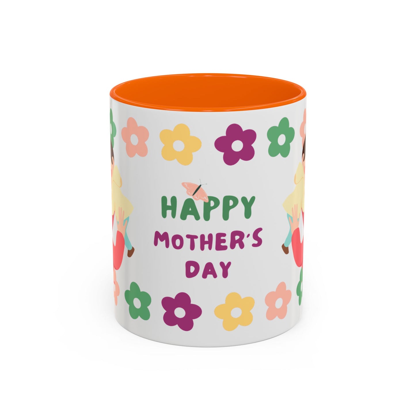 Happy Mother's Day Floral Accent Coffee Mug - 11/15oz - 12491