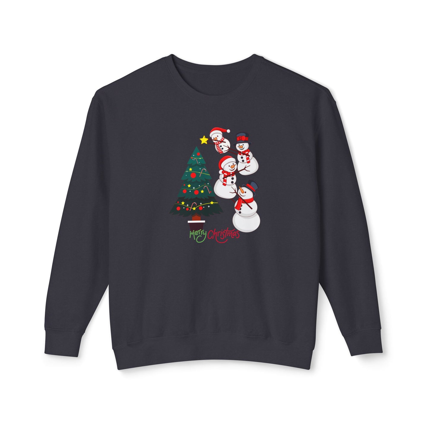 Snowmen - Unisex Lightweight Crewneck Sweatshirt - 10008