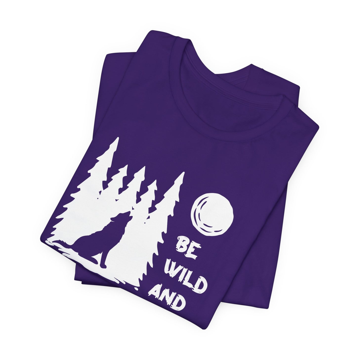 Camping: Be Wild & Wander - Unisex Jersey Short Sleeve Tee - 12632