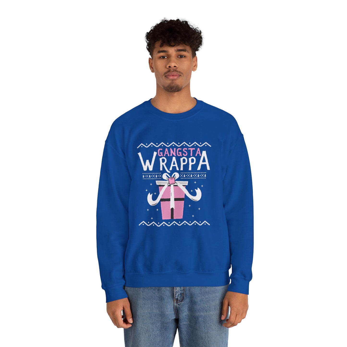 Gangsta Wrappa - Unisex Heavy Blend™ Crewneck Sweatshirt