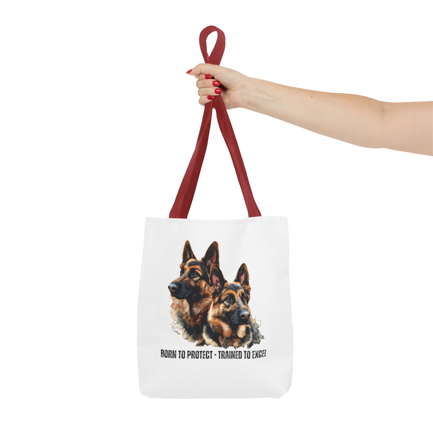 German Shepherds: Born to Protect - Tote Bag