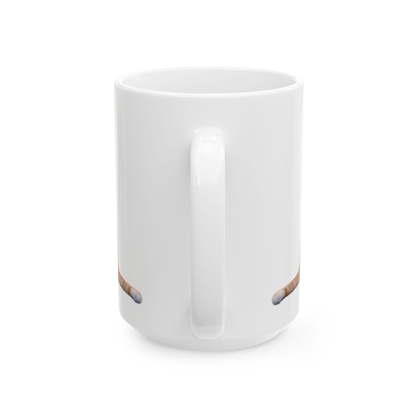 Personalized Cat Design Ceramic Mug, Custom Pet Mug, Gift for Cat Lovers, Cat Owner Coffee Cup, Cute Animal Mug - 14201