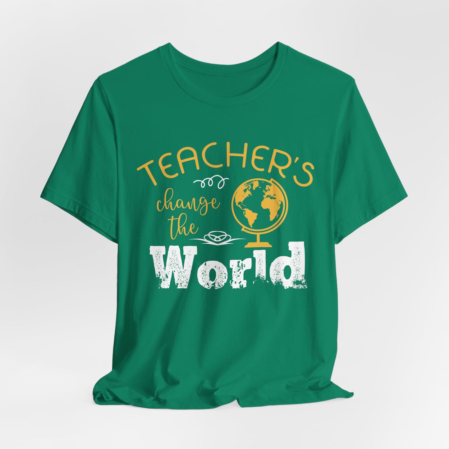 Teachers Change The World - Unisex Jersey Short Sleeve Tee - 13432