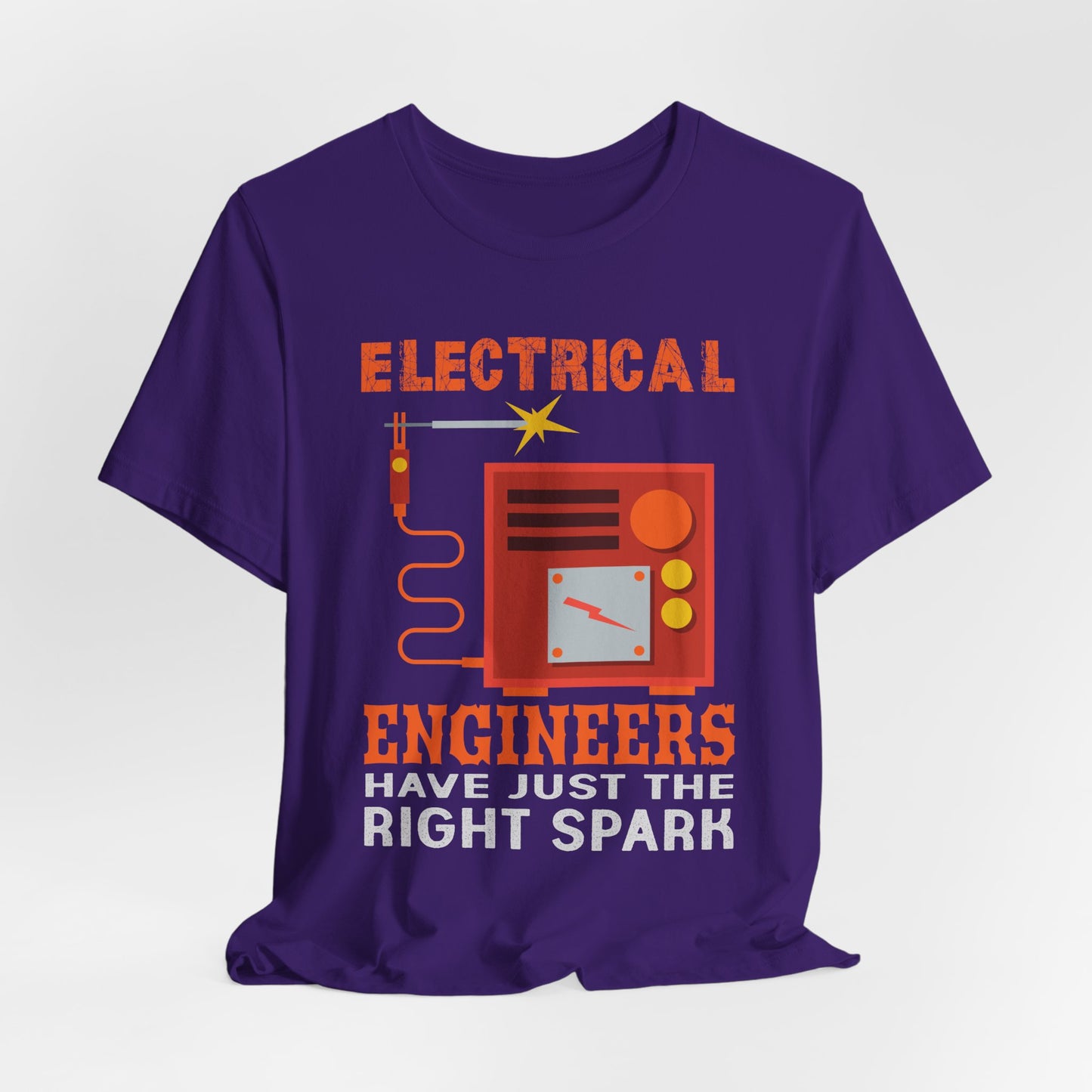 Electrical Engineers Have Just The Right Spark - Unisex Jersey Short Sleeve Tee - 13617