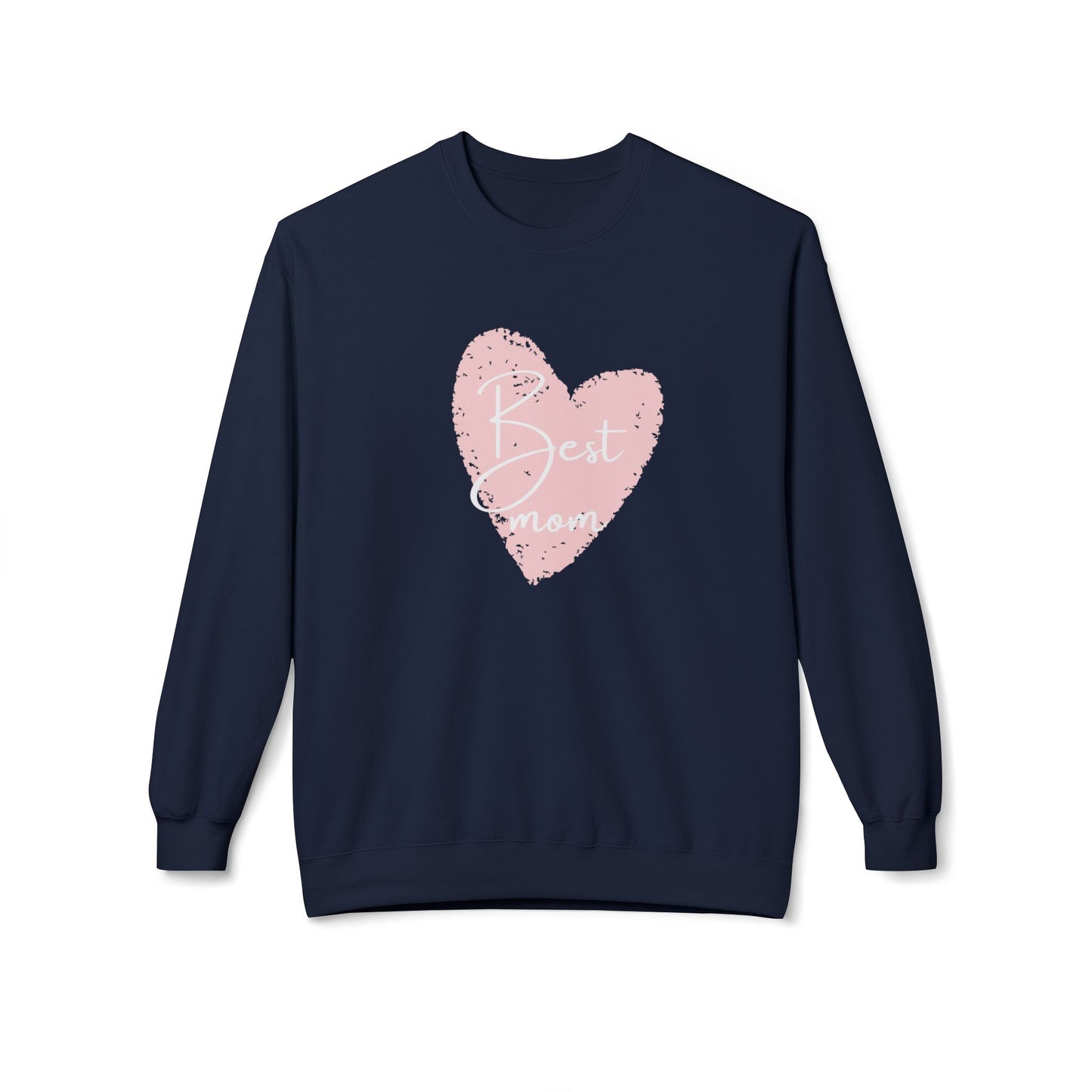 Best Mom - Unisex Midweight Softstyle Fleece Crewneck Sweatshirt - 11804
