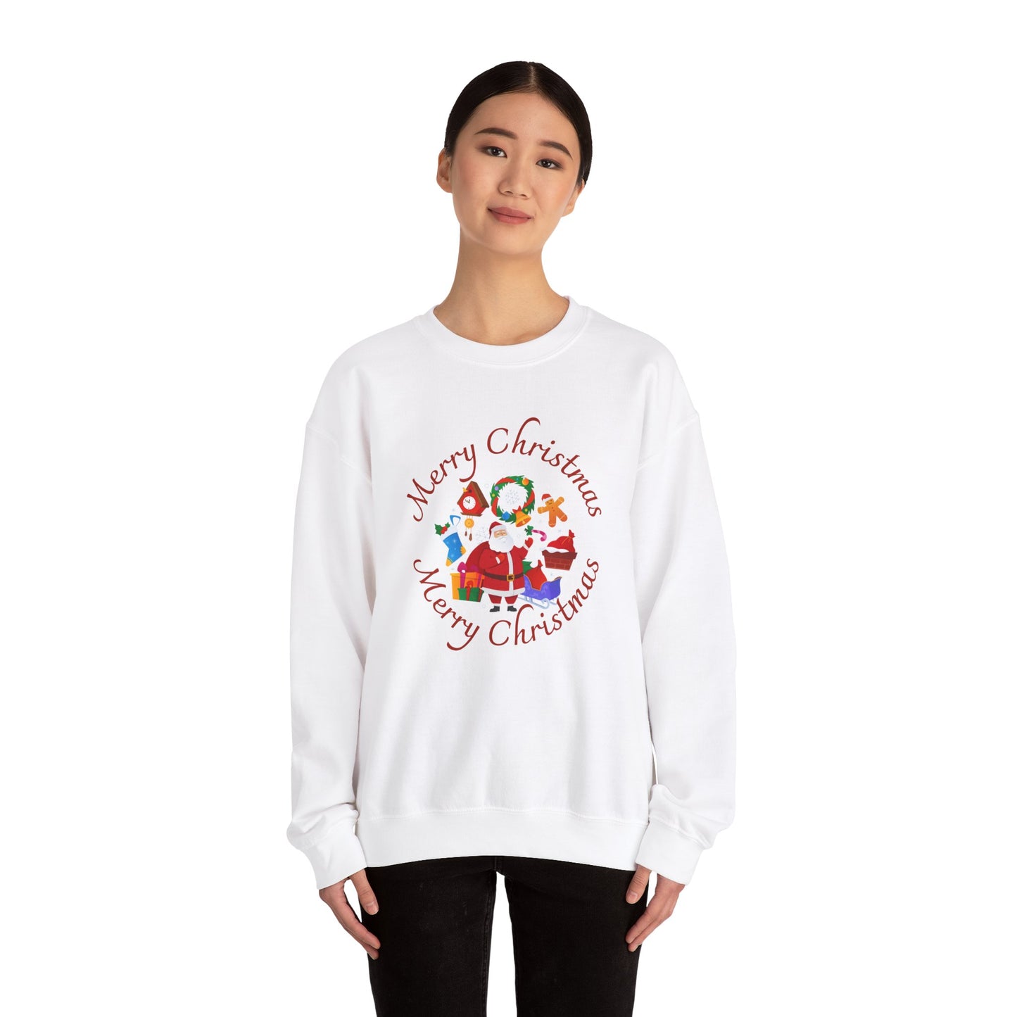 Merry Christmas - Unisex Heavy Blend™ Crewneck Sweatshirt