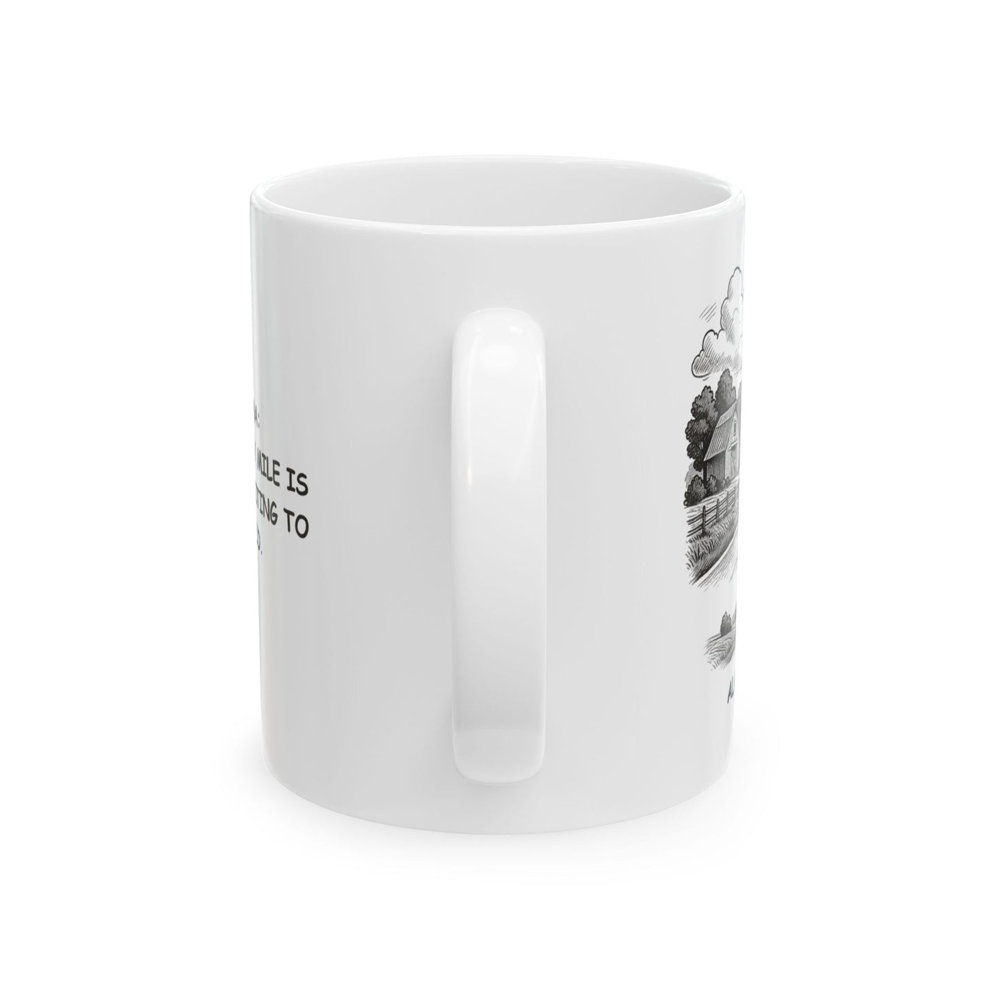 "Alabama: Where every mile is a story waiting to be told." Ceramic Mug - 12825