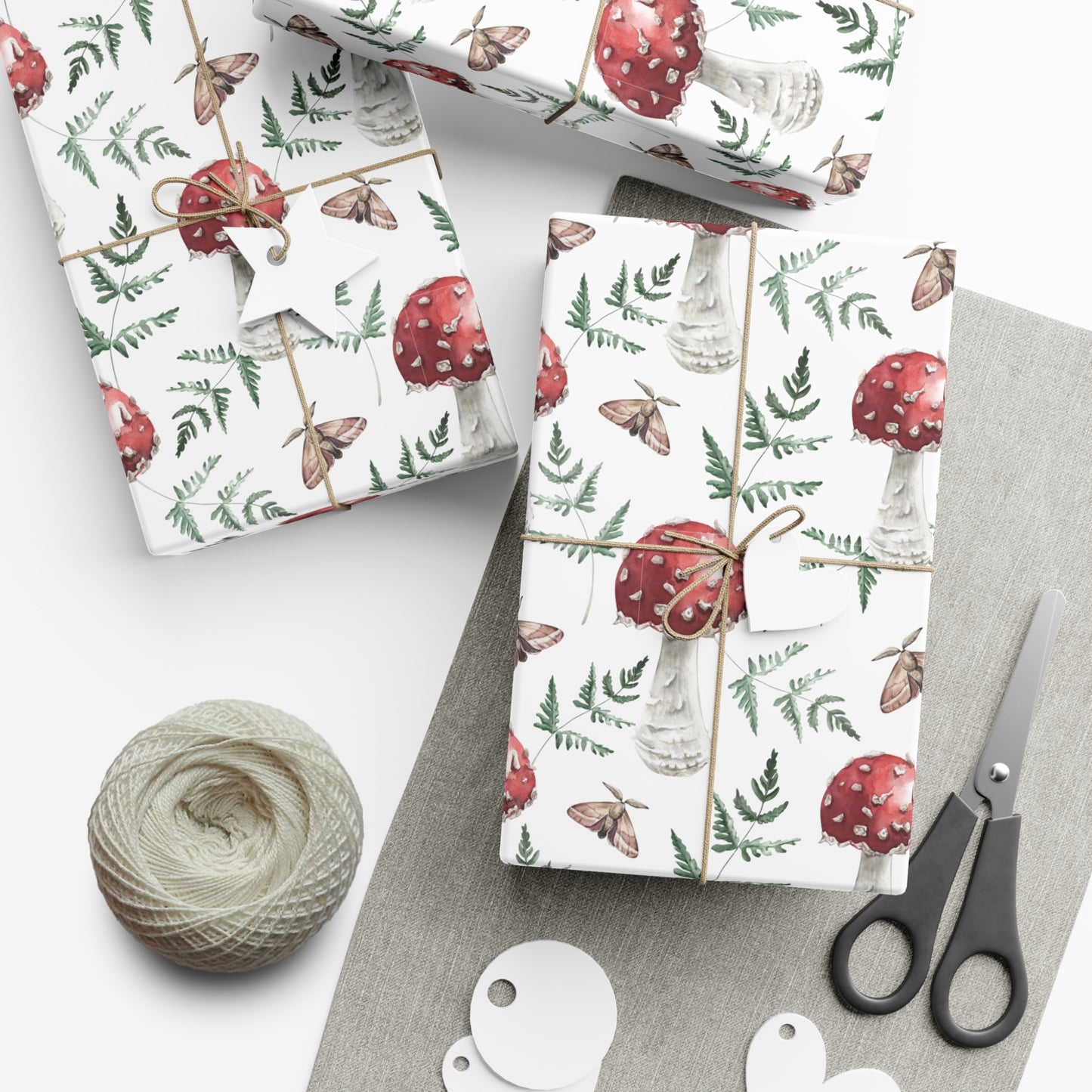 Red Mushroom - Gift Wrap Papers - 10242
