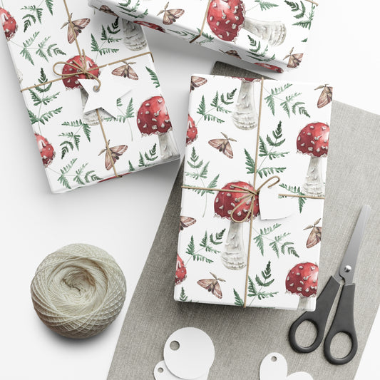 Red Mushroom - Gift Wrap Papers - 10242