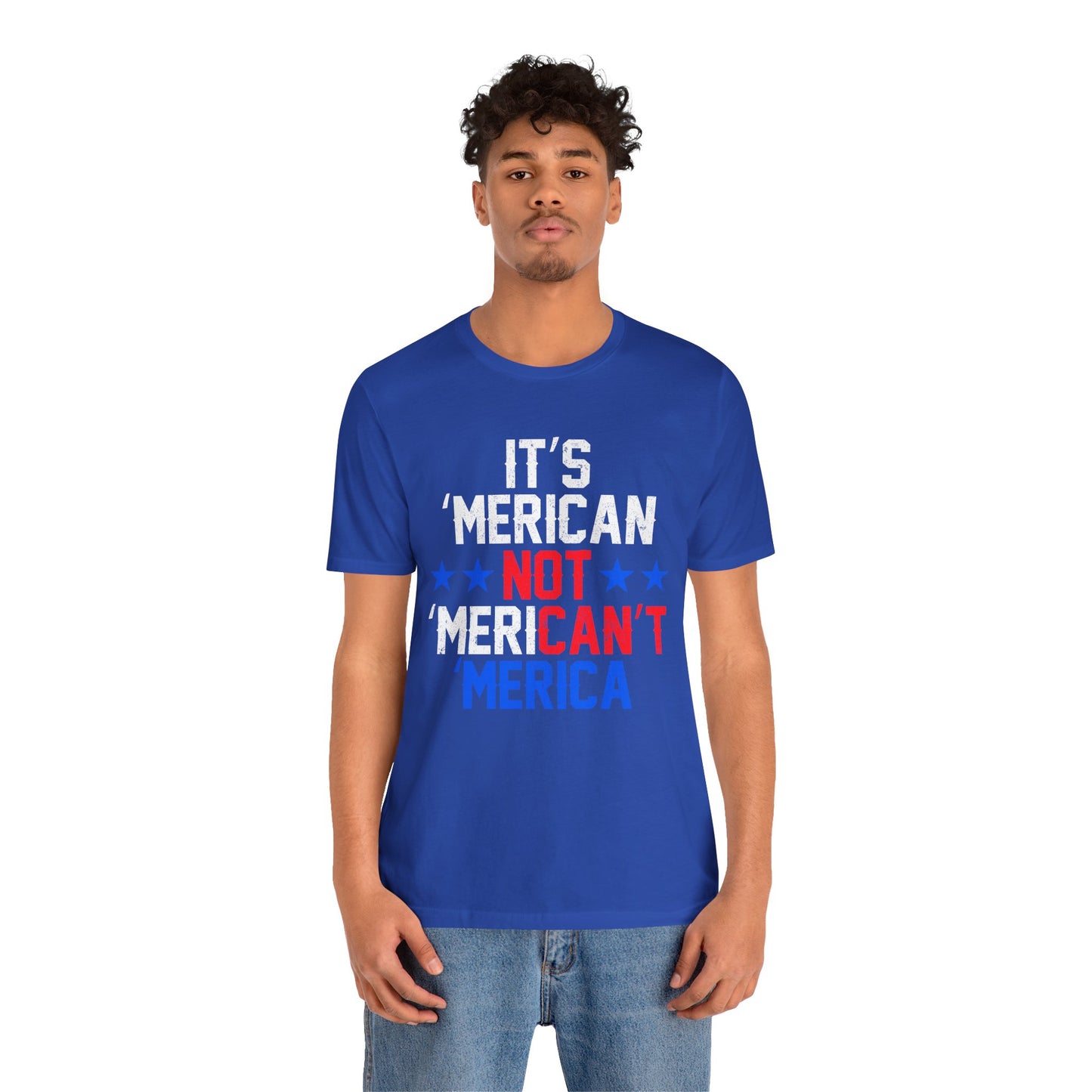 Patriotic Humor Tee, American Pride Shirt, Fun Casual Wear, Gift for Independence Day, Stylish Comfy T-Shirt - 13493
