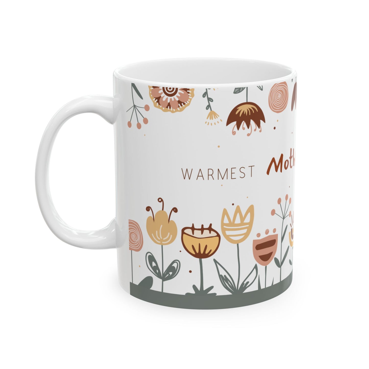 Warmest Mother's Day Wishes, Customizable - Ceramic Mug, (11oz, 15oz) - 10898