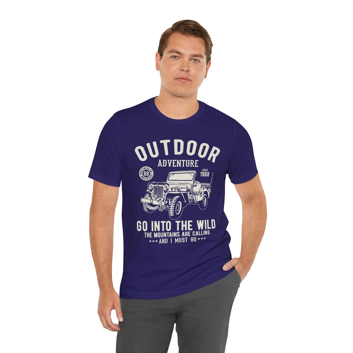 Outdoor Adventure - Unisex Jersey Short Sleeve Tee - 12899