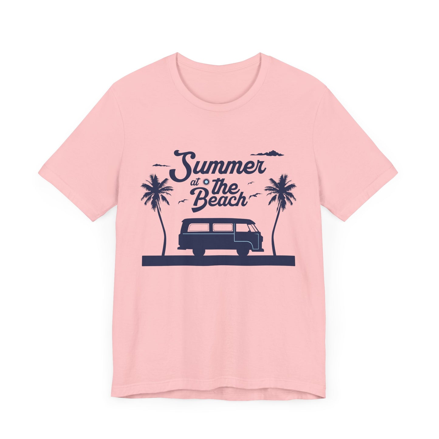 Summer At The Beach - Unisex Jersey Short Sleeve Tee