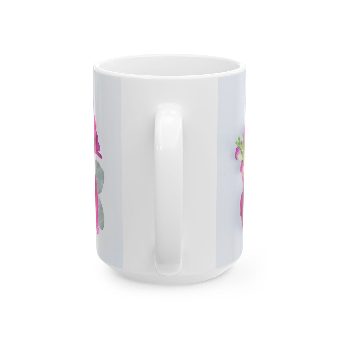 Happy Mother's Day Floral Ceramic Mug - Perfect Gift for Moms - 12278