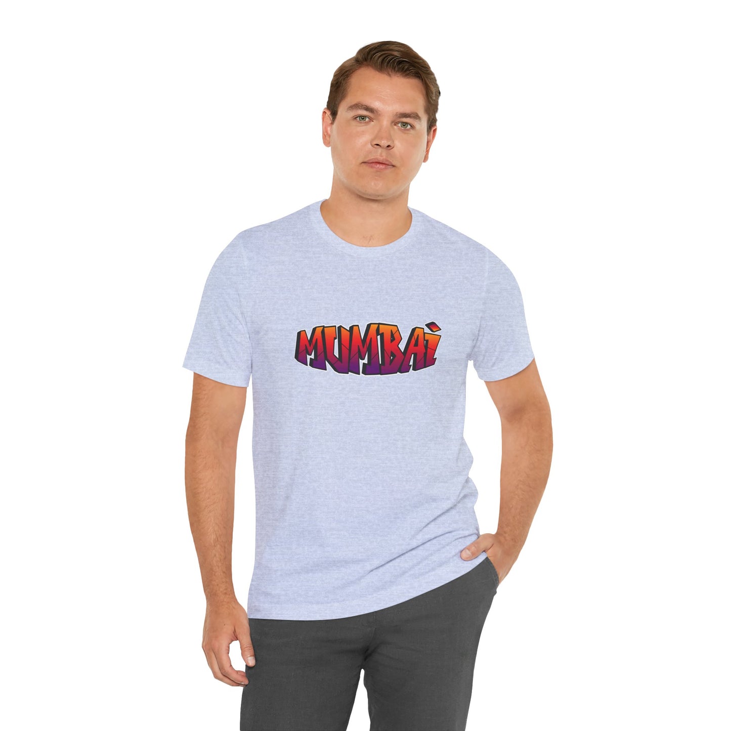 Mumbai Graphic Unisex Tee - Perfect for Tours and Casual Wear - 12043