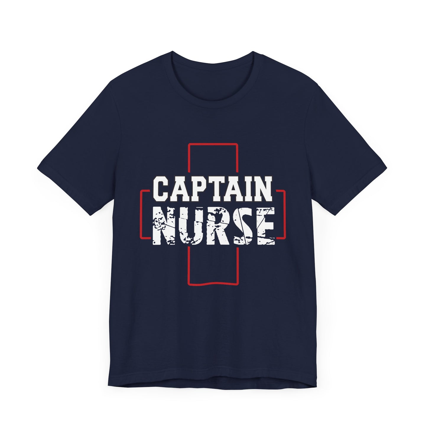 Captain Nurse - Unisex Jersey Short Sleeve Tee - 13262